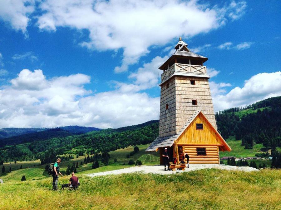 Penzion Zbojnicky Halas Tisovec Buitenkant foto