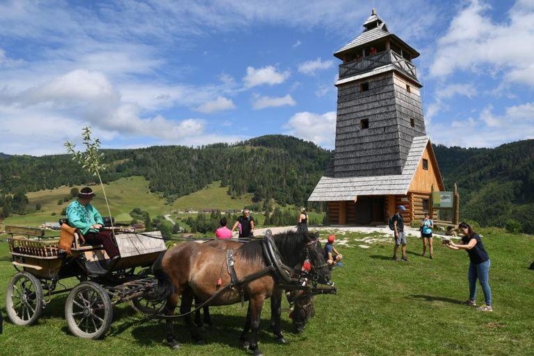 Penzion Zbojnicky Halas Tisovec Buitenkant foto